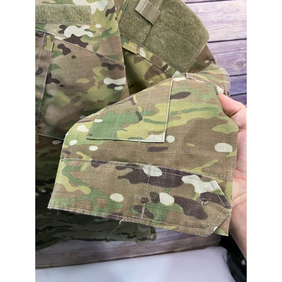 Men's PROPPER Military Coat Jacket, Green Pockets Size M/R Long Sleeve, NWOT - Picture 10 of 11